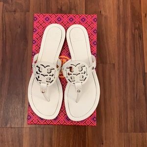 Tory Burch Miller Sandals- bleach